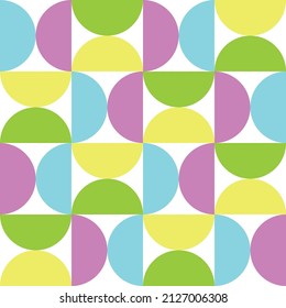 Colorful pattern for making textiles with cheerful colors 