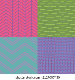 Colorful pattern for making textiles with cheerful colors