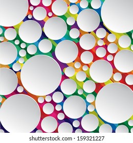 Colorful pattern on the background - vector illustration