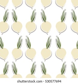 colorful pattern with onions vegetable