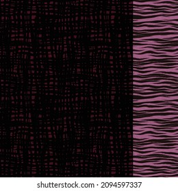 Colorful pattern poster animal print zebra
