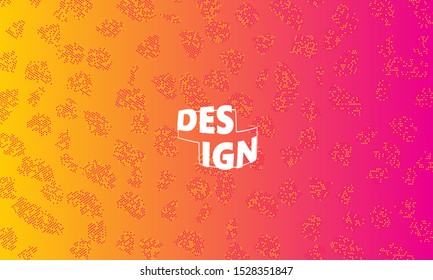 Colorful pattern. Random dots. Color circles. Bright background. Vector illustration. 