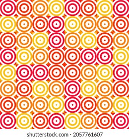 Vector de patrón colorido sin soldadura para tela de fondo de papel pintado envuelto 