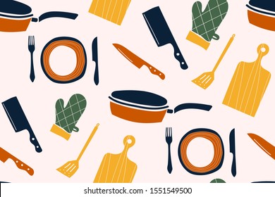 Colorful pattern sets of icon for cooking and dinning, create by vector.