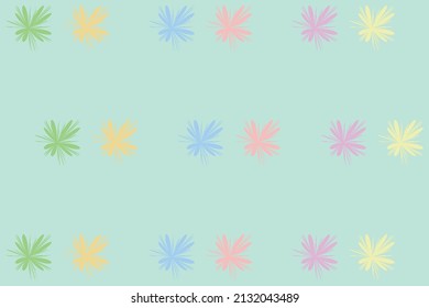 Patrón colorido para textiles u otros usos con colores suaves