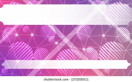 Colorful pattern with triangles, line., circle, with gradient. For your business, advert, wallpaper. Vector illustration. Creative gradient color