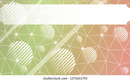 Colorful pattern with triangles, line., circle, with gradient. For your business, advert, wallpaper. Vector illustration. Creative gradient color