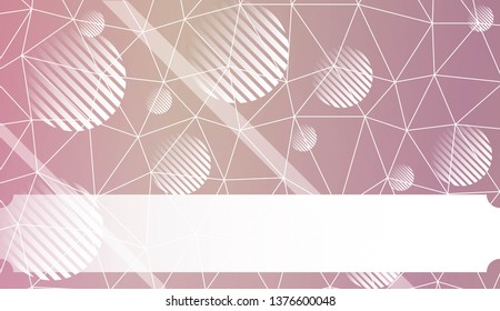 Colorful pattern with triangles, line., circle, with gradient. For your business, advert, wallpaper. Vector illustration. Creative gradient color