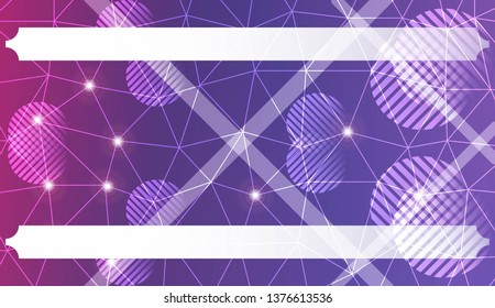 Colorful pattern with triangles, line., circle, with gradient. For your business, advert, wallpaper. Vector illustration. Creative gradient color