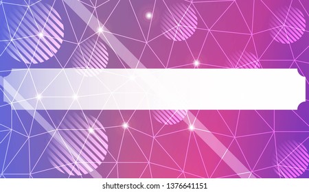 Colorful pattern with triangles, line., circle, with gradient. For your business, advert, wallpaper. Vector illustration. Creative gradient color