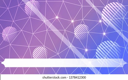 Colorful pattern with triangles, line., circle, with gradient. For your business, advert, wallpaper. Vector illustration. Creative gradient color