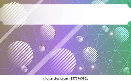 Colorful pattern with triangles, line., circle, with gradient. For your business, advert, wallpaper. Vector illustration. Creative gradient color