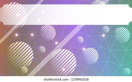 Colorful pattern with triangles, line., circle, with gradient. For your business, advert, wallpaper. Vector illustration. Creative gradient color