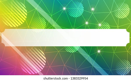 Colorful pattern with triangles, line., circle, with gradient. For your business, advert, wallpaper. Vector illustration. Creative gradient color