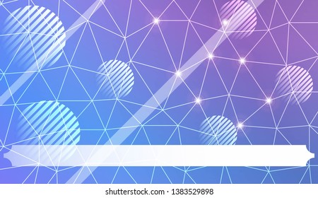 Colorful pattern with triangles, line., circle, with gradient. For your business, advert, wallpaper. Vector illustration. Creative gradient color