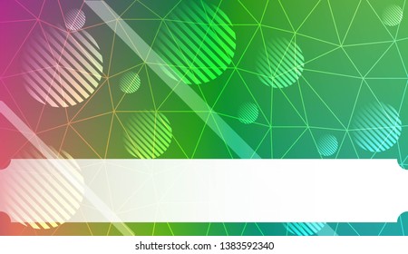 Colorful pattern with triangles, line., circle, with gradient. For your business, advert, wallpaper. Vector illustration. Creative gradient color