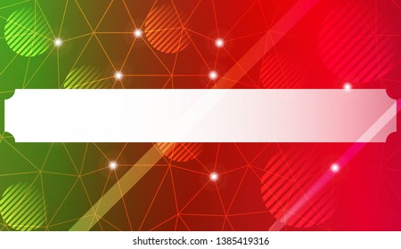 Colorful pattern with triangles, line., circle, with gradient. For your business, advert, wallpaper. Vector illustration. Creative gradient color