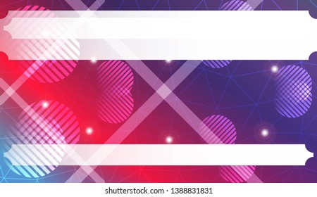 Colorful pattern with triangles, line., circle, with gradient. For your business, advert, wallpaper. Vector illustration. Creative gradient color