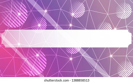 Colorful pattern with triangles, line., circle, with gradient. For your business, advert, wallpaper. Vector illustration. Creative gradient color