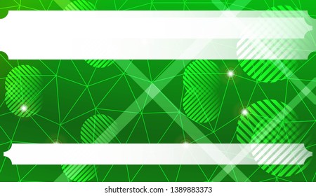 Colorful pattern with triangles, line., circle, with gradient. For your business, advert, wallpaper. Vector illustration. Creative gradient color