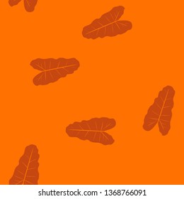 Colorful pattern of tropical leaves. Seamless jungle background. Palm leaf prints.