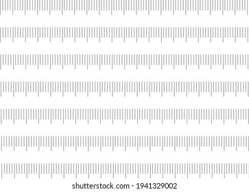 colorful pattern vector ruler drawing