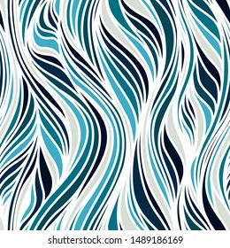 colorful pattern of wavy lines, brigth vector of lines, liquid print for clothes and things, flexible background