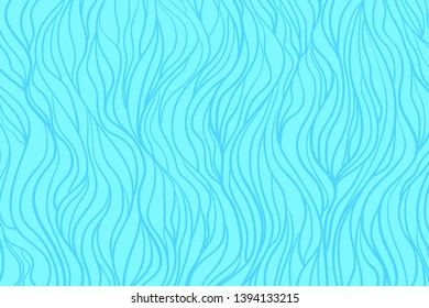 Colorful pattern with wavy stripes. Repeating abstract waves. Stripe texture with many lines. Colored illustration for design