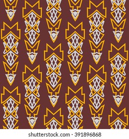 Colorful pattern.Boho style. abstract geometric figure
