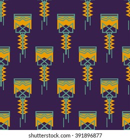 Colorful pattern.Boho style. abstract geometric figure
