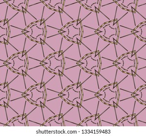 Colorful patterns of arbitrary shape. set of design elements for presentation of brochures. Endless pattern for Wallpaper, textile. . Vector illustration