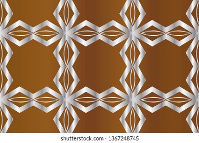 Colorful patterns of arbitrary shape. Set of design elements for presentation of brochures, business cards, and Wallpapers. Abstract pattern. Art background. Vector illustration brown pattern