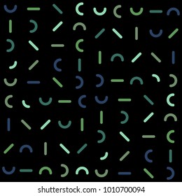 Colorful Patterns. Memphis Mosaic Design.