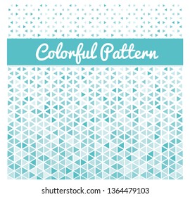Colorful patterns with randomized color spread
