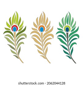 COLORFUL PEACOCK FEATHERS REPRESENTATIVE DECORATIONS IN CLASSIC STYLE