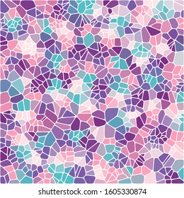 colorful pebbles. abstract vector background