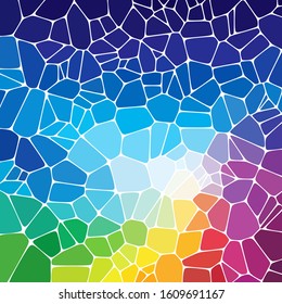 colorful pebbles. abstract vector background