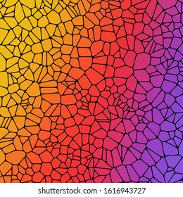 colorful pebbles. abstract vector background