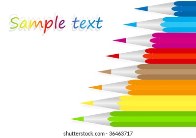colorful pencil