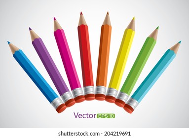 Colorful pencils