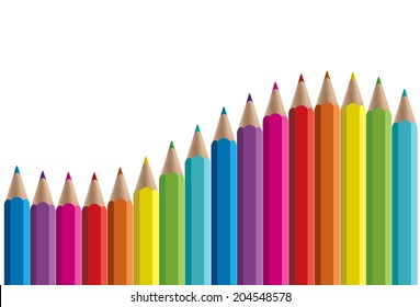 Colorful pencils