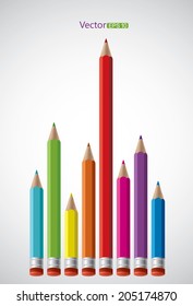 Colorful pencils