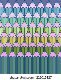colorful pencils background
