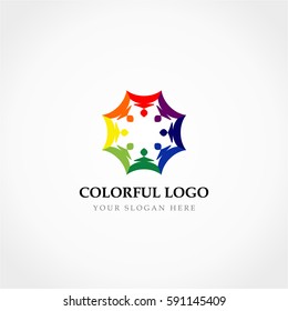 Colorful People Logo