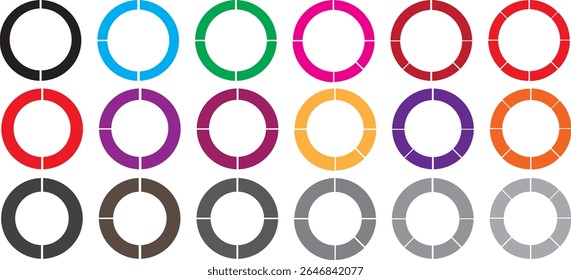 Gráfico de Pizza Colorida definido em E Cor	Vermelho
