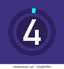 Colorful pie charts. Circular interval timer and stopwatch. Percentage vector and beautiful infographics. Business infographics. Loading and buffering the percentage set of icons.