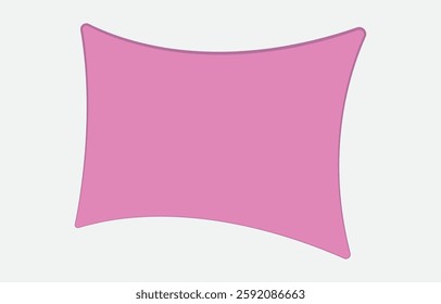 Colorful pillow vector art Illustration Isolated on white background
