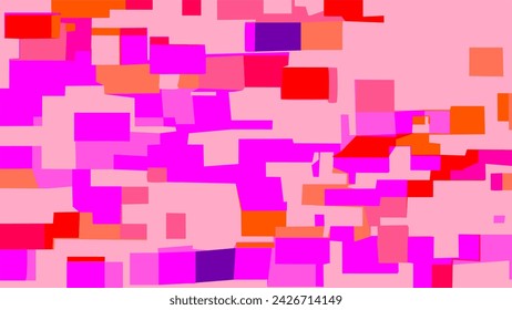 colorful pink cube abstract texture background