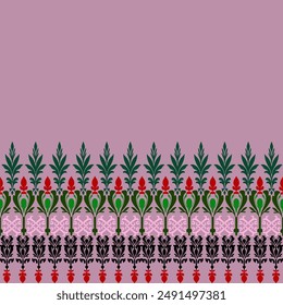 
Colorful Pink Ikat semless pattern for fabric, wallpaper, tiles, traditional seamless , Aztec, tribal. Hmong, Native American Indian, Pattern design for wrap, carpet, decorative illustion



