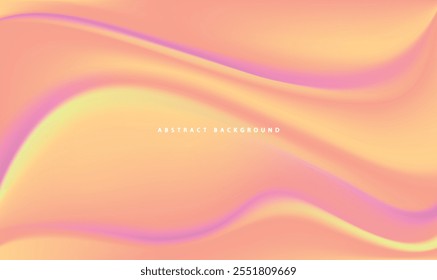 Colorful Pink and Orange Abstract Mesh Background with Dynamic Digital Design Elements